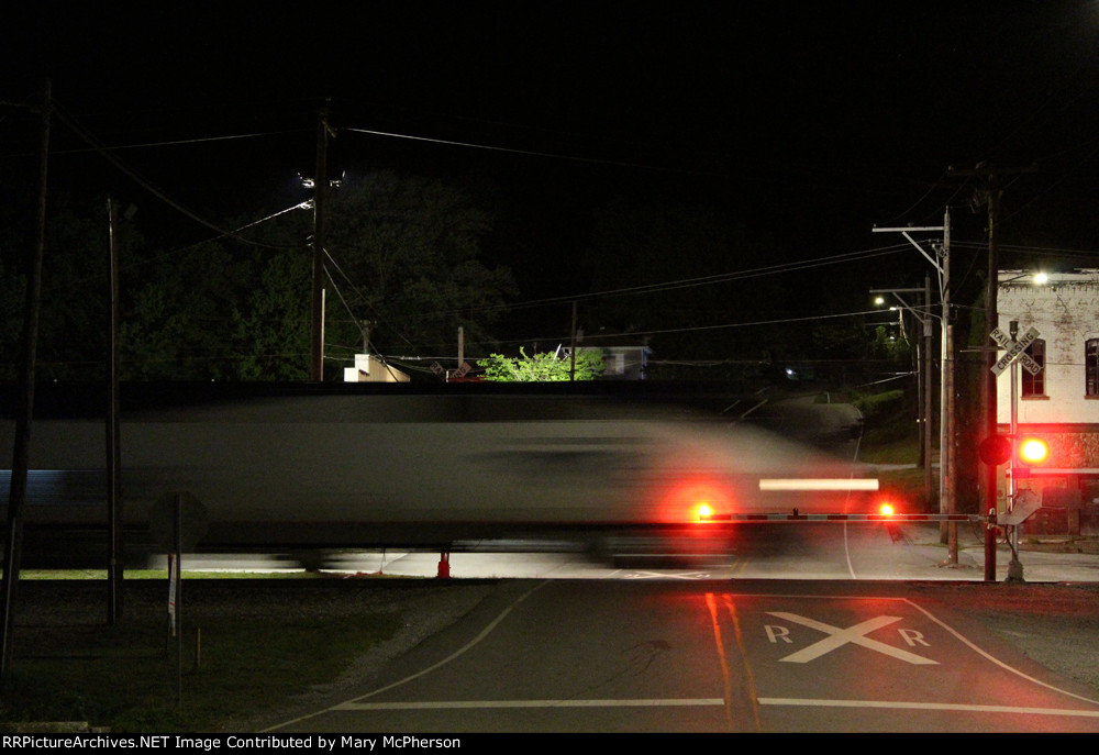 Northbound Amtrak 58